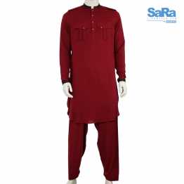 SaRa Mens Kabli set (Maroon )